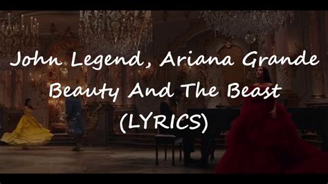 lyrics beauty and the beast|beauty and the beast ariana.